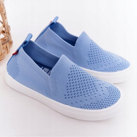 Baskets Slip-On Big Star HH374108 pour enfants bleues 2