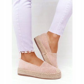 Espadrilles On The Straw Platform Beige Highway 3