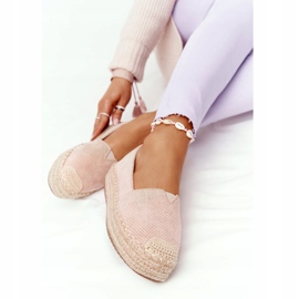 Espadrilles On The Straw Platform Beige Highway 6