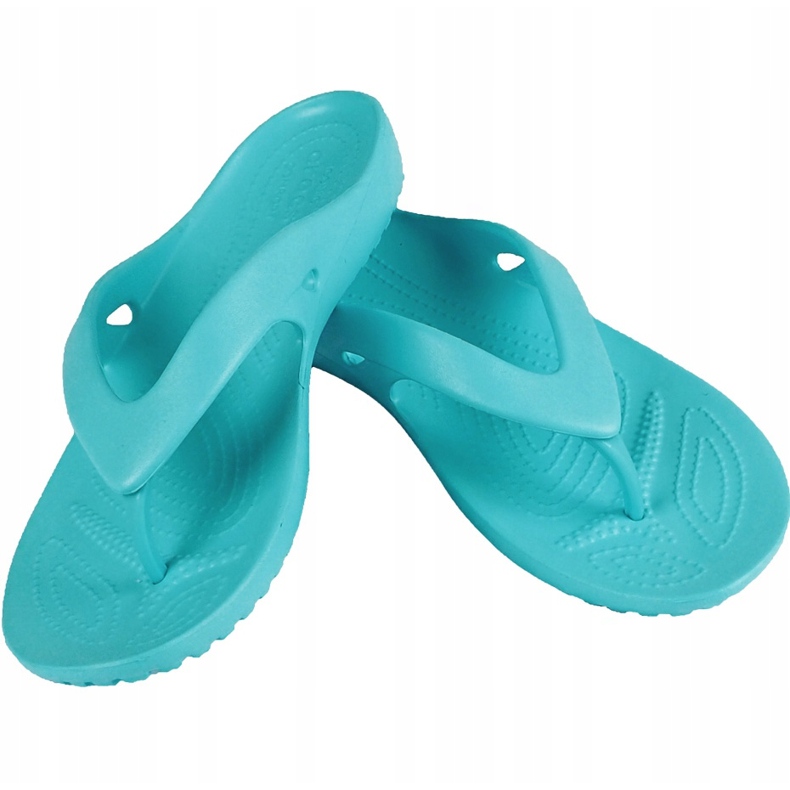 Sandales Crocs Kadee Ii Flip W pour femmes turquoise 202492 40M bleu 1