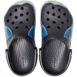Crocs pour enfants Fun Lab Shark Band Clg K noir 206271 001 le noir 2