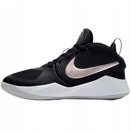 Nike Team Hustle D 9 noir-gris-blanc AQ4224 001 chaussures pour enfants le noir le noir 2