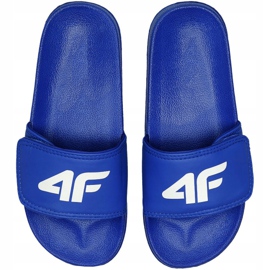 Chaussons 4F Jr HJL21 JKLM002 36S bleu marin 1 Chaussons 4F Jr HJL21 JKLM002 36S bleu marin 1
