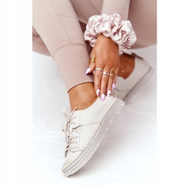 Chaussures en cuir femme Maciejka 05054-25 Doré 1