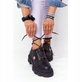 Lewski Shoes Chaussures Richelieus Cuir Lewski 3011-0 Noir le noir 1