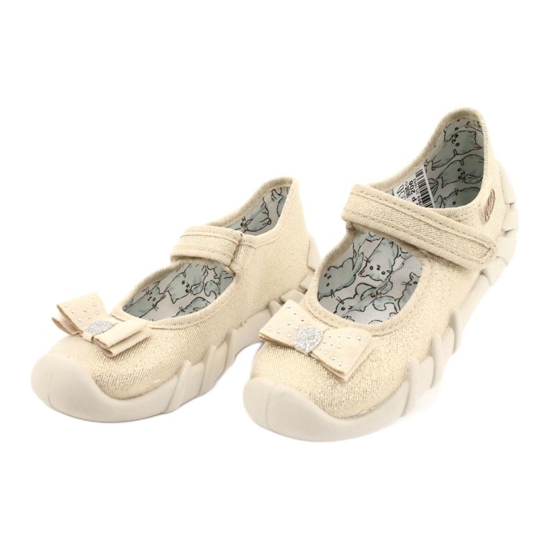 Pantres pour enfants Befado avec un arc 109p206 Gold doré 3