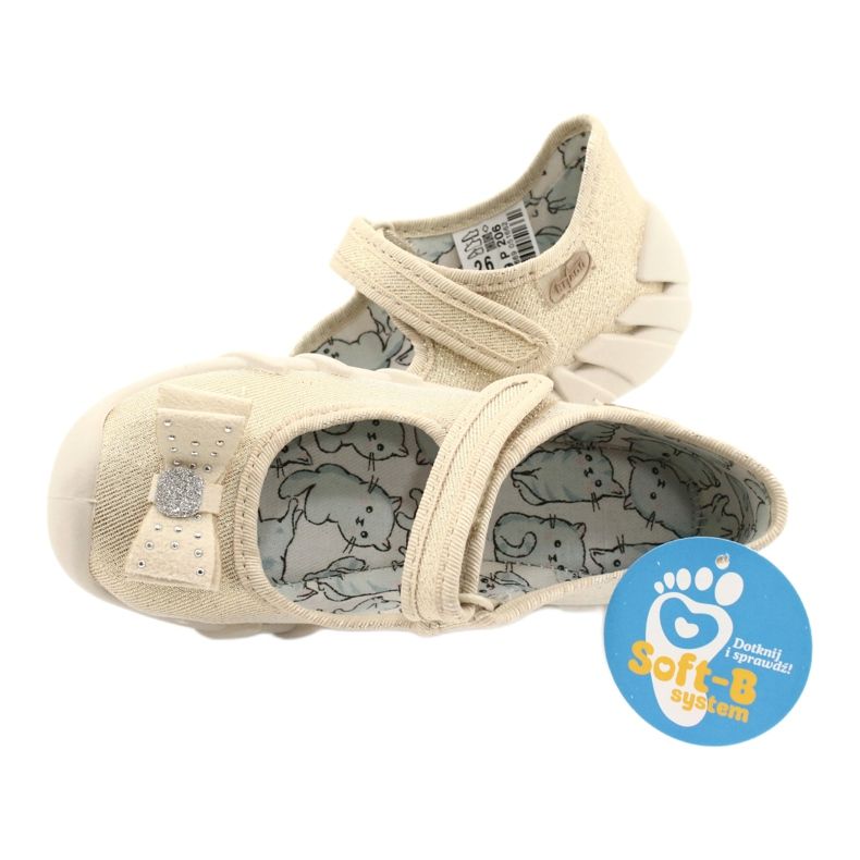 Pantres pour enfants Befado avec un arc 109p206 Gold d'or 5