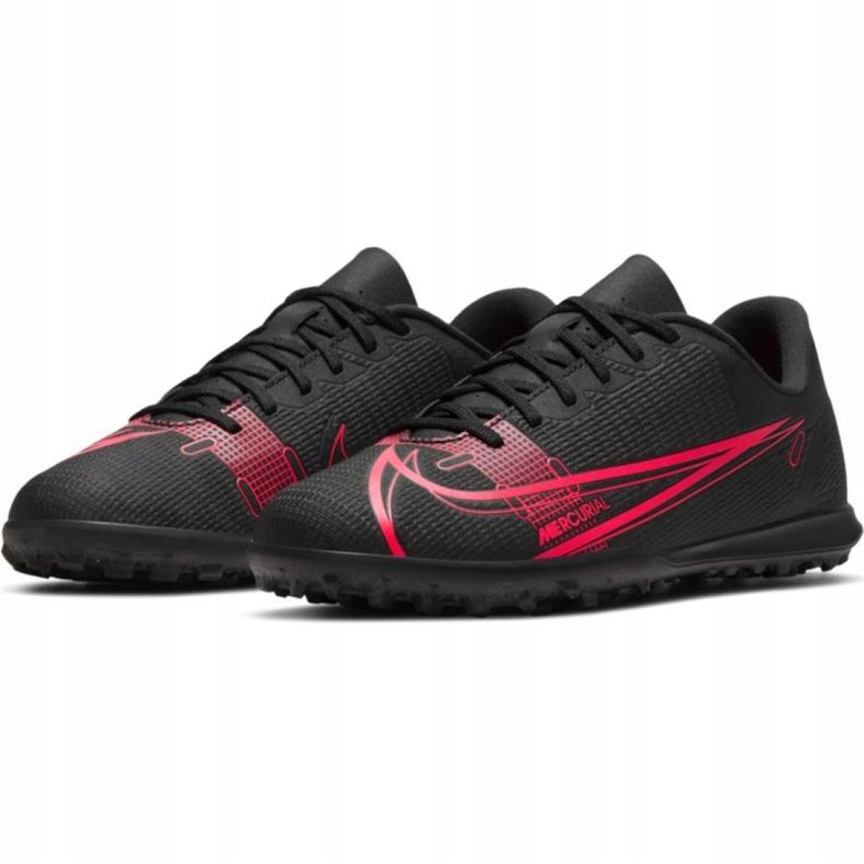 Nike Mercurial Vapor 14 Club Tf Jr CV0945 090 chaussures de football le noir le noir 2