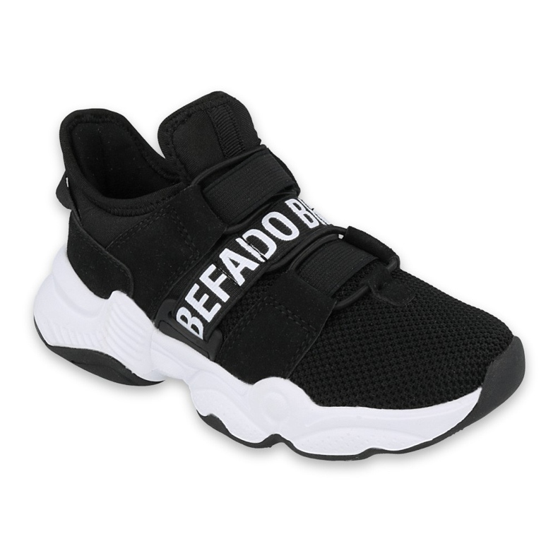 Chaussures enfant Befado 516X066 blanc noir 1