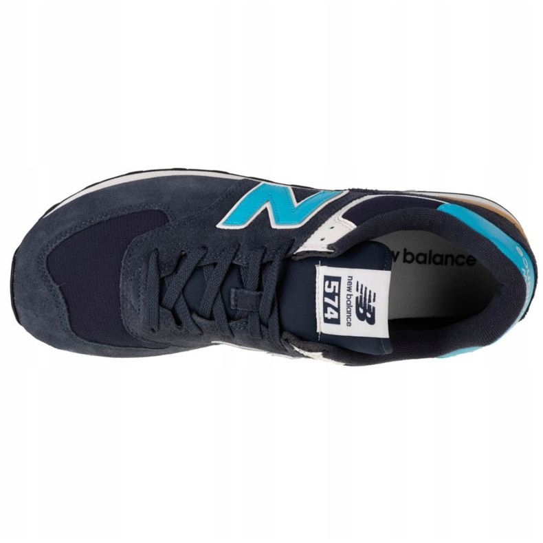 New Balance M ML574MS2 bleu marin 2