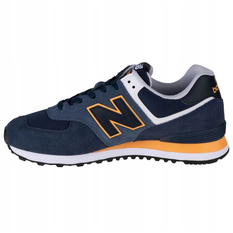 New Balance M ML574SY2 bleu marine 1