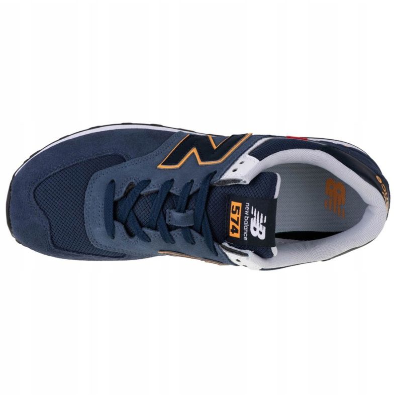 New Balance M ML574SY2 bleu marin 2