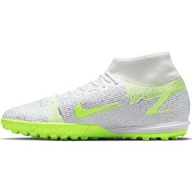Nike Mercurial Superfly 8 Academy Tf M CV0953-107 chaussures de football gris gris 2 Nike Mercurial Superfly 8 Academy Tf M CV0953-107 chaussures de football gris gris 2