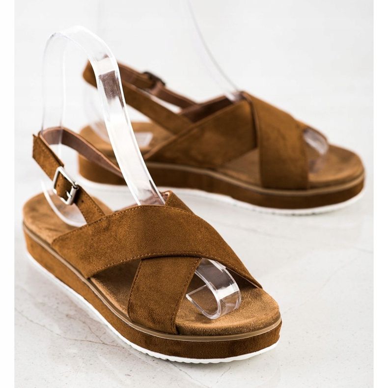 Goodin Sandales marron sur la plate-forme brun 1 Goodin Sandales marron sur la plate-forme brun 1