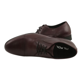 Chaussures à lacets marron Pilpol 1674 multicolore 4 Chaussures à lacets marron Pilpol 1674 multicolore 4