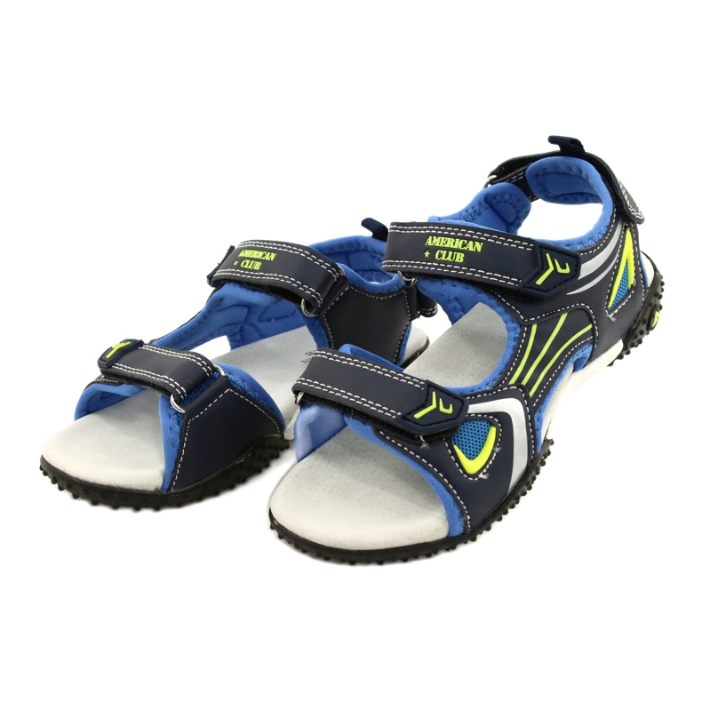 American Club Insert en cuir américain RL23 bleu marine bleu vert 1