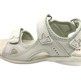 American Club Sandales de sport Insert en cuir HL09 / 21 Gris clair 5