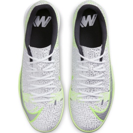Nike Mercurial Vapor 14 Academy Ic CV0973 107 chaussures de football argent 1