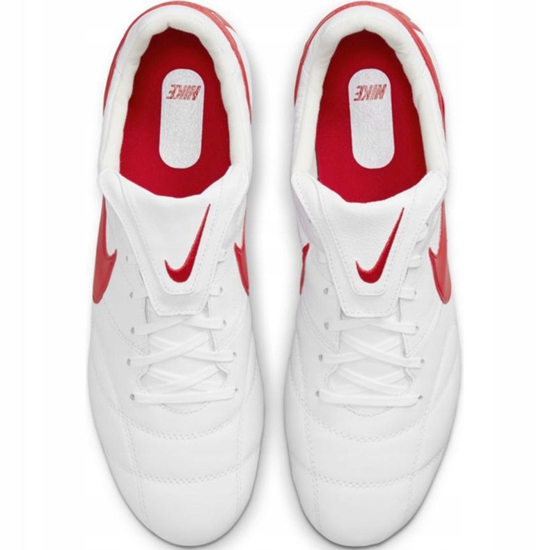 Nike The Premier Ii Fg 917 803 161 chaussures de football blanche blanche 1