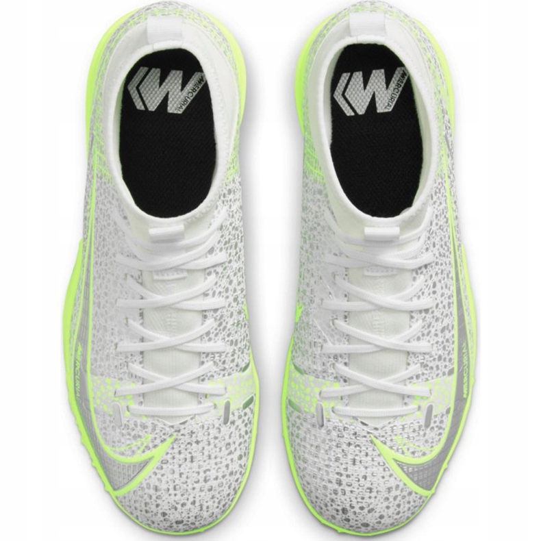 Nike Mercurial Superfly 8 Academy Tf Junior CV0789 107 chaussure de football gris 1