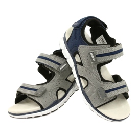 American Club Sports Sports Boys Cuir Insert ES33 / 21 Gray gris 4