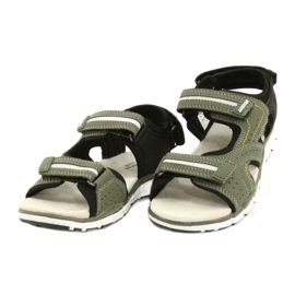 American Club Sports Sports Boys Leather Insert ES33 / 21 kaki vert 1