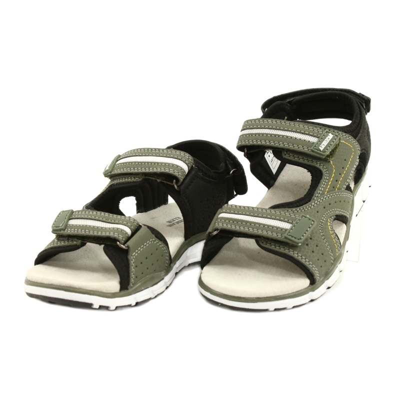 American Club Sports Sports Boys Leather Insert ES33 / 21 kaki vert 1