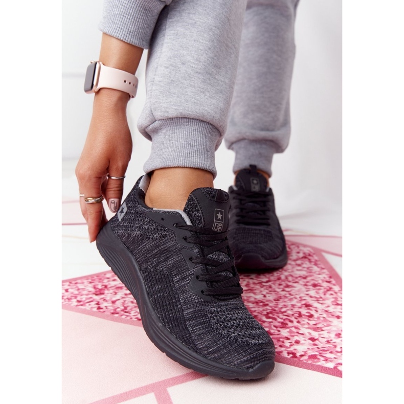 NEWS Chaussures de Sport Femme Confort Mousse Noir Longue Distance 1