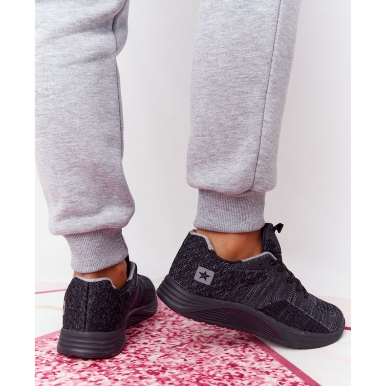 NEWS Chaussures de Sport Femme Confort Mousse Noir Longue Distance 2