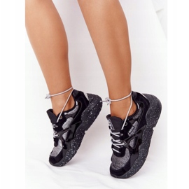 Chaussures de sport pour femmes Memory Foam Big Star HH274325 Noir le noir 2