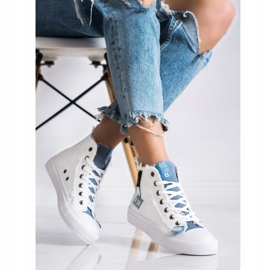 Baskets Big Star pour femmes HH274160 blanc 2