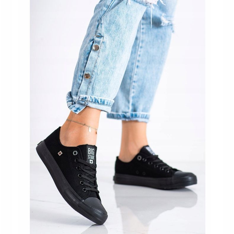 Baskets pour femmes Big Star AA274009 le noir 1