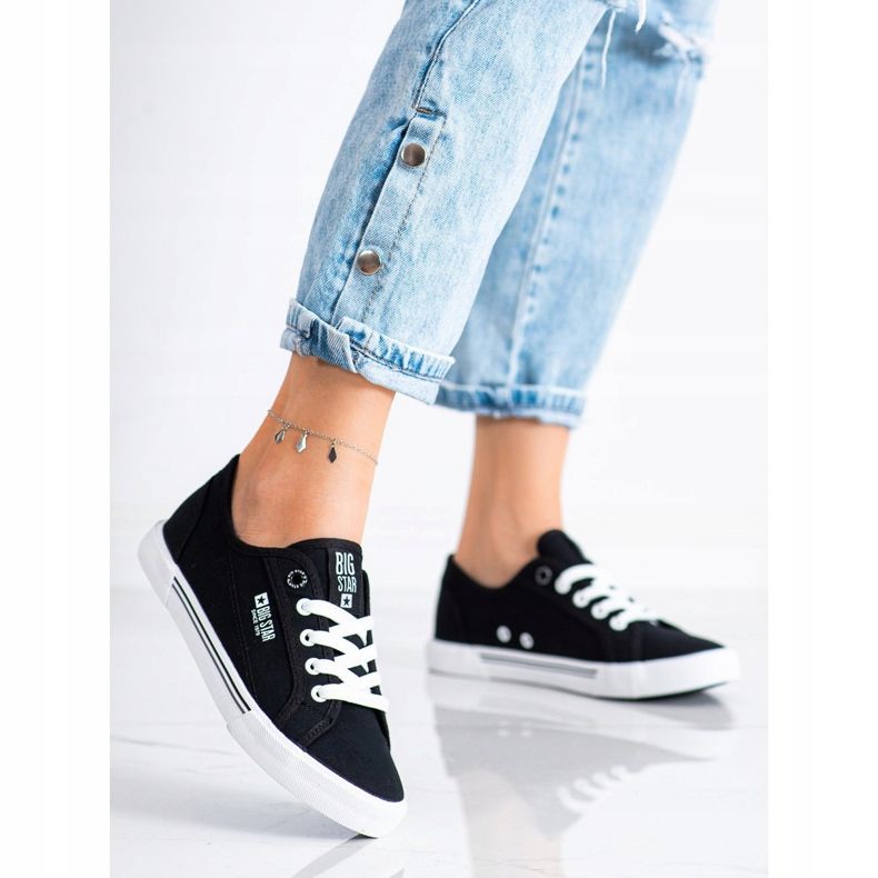 Baskets Big Star pour femmes HH274065 le noir 1 Baskets Big Star pour femmes HH274065 le noir 1