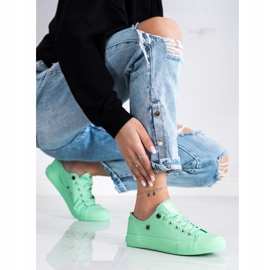 Baskets pour femmes Big Star AA274030 vert 3