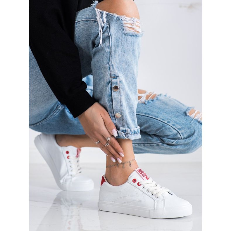 Baskets pour femmes Big Star BB274210 blanche 1 Baskets pour femmes Big Star BB274210 blanche 1