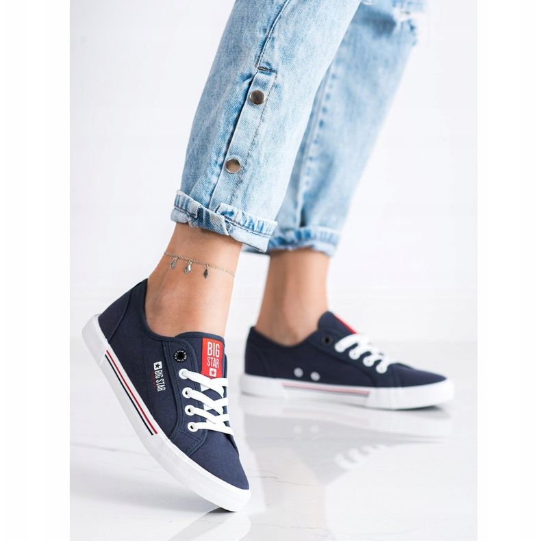 Baskets Big Star pour femmes HH274063 bleu 1