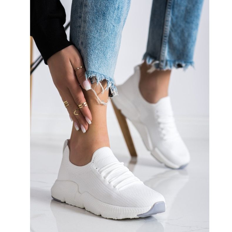 Baskets pour femmes Big Star DD274575 blanc 2