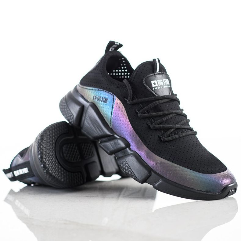 Baskets pour femmes Big Star FF274A053 le noir 1