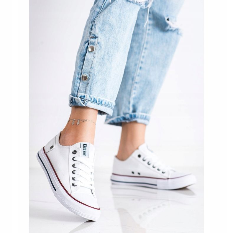 Baskets femme Big Star DD274336 blanc 2