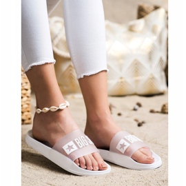 Pantoufles Big Star pour femmes FF274A199 blanche 1 Pantoufles Big Star pour femmes FF274A199 blanche 1