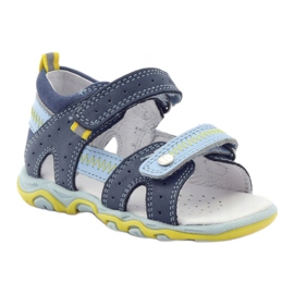 Bartek 81824 sandales bleues pour garçons avec velcro 1