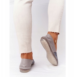 Ballerines en cuir pour femmes Maciejka 01930-86 Ashen multicolore 5