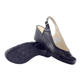 Sandales pour femmes bout couvert Gregors 591 cz le noir 3 Sandales pour femmes bout couvert Gregors 591 cz le noir 3
