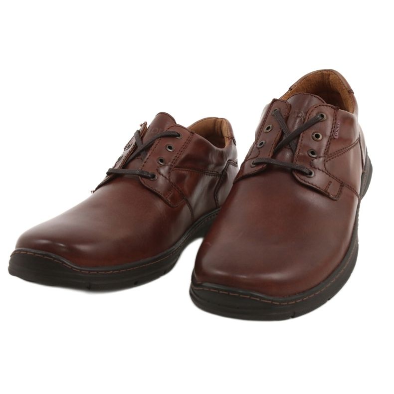 Badura chaussures pour hommes confort 3509 marron brun 1