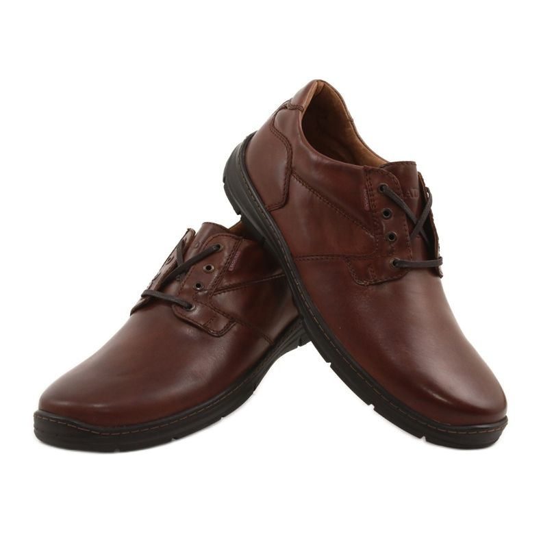 Badura chaussures pour hommes confort 3509 marron brun 4
