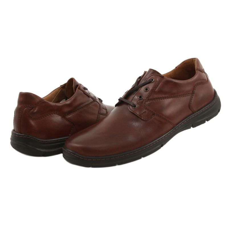 Badura chaussures pour hommes confort 3509 marron brun 2