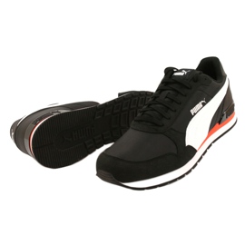 Puma St Runner V2 Nl M 365278 33 chaussures blanc noir orange 3