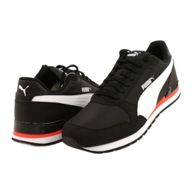 Puma St Runner V2 Nl M 365278 33 chaussures blanche le noir orange 2 Puma St Runner V2 Nl M 365278 33 chaussures blanche le noir orange 2