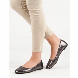 Filippo Ballerines classiques gris 2