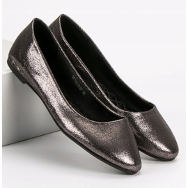 Filippo Ballerines classiques gris 3